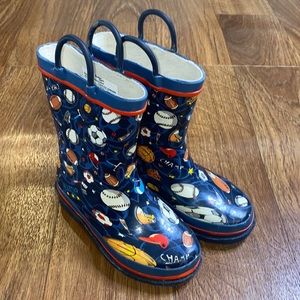 Western Chief Sports Theme Rain Boots Size 10
